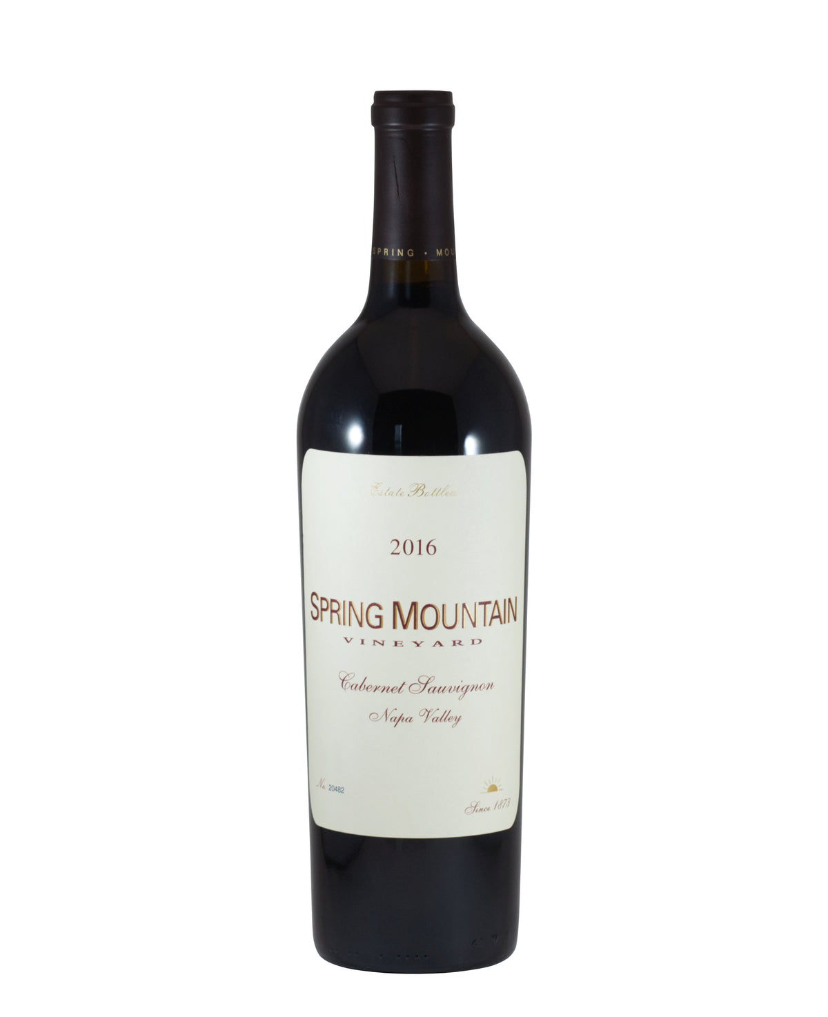 2018 Spring Mountain Cabernet Sauvignon (Napa Valley, CA) 7R