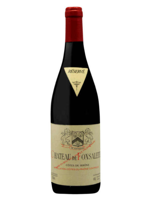 2011 Chateau de Fonsalette Cotes du Rhone Reserve (Rhone Valley, FR) 6R