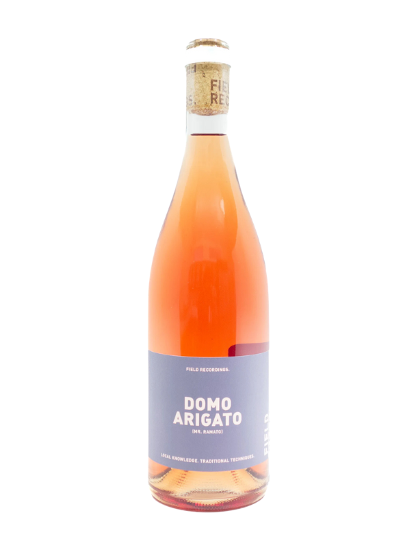 2024 Field Recordings "Domo Arigato Mr. Ramato" Skin Contact Pinot Grigio (Central Coast, CA) 4W