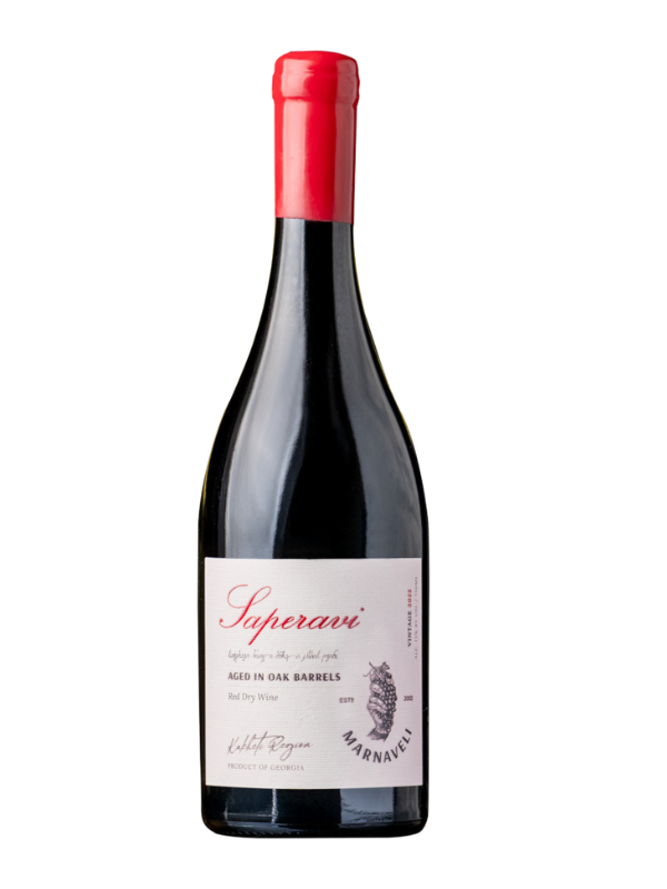 2019 Marnaveli Aged in Oak Barrels Saperavi (Kakheti, GE) 8R