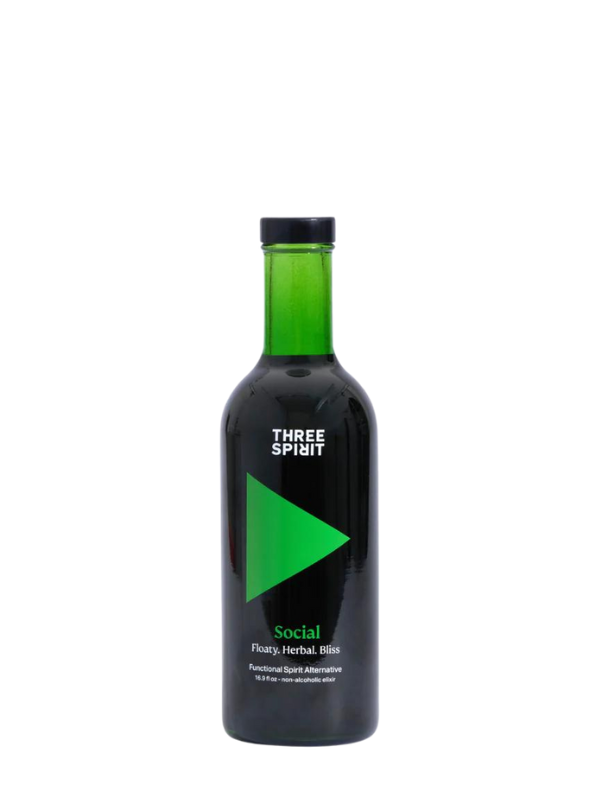 Three Spirit "Social" Social Elixir Non-Alcoholic Apéritif (New York, USA)